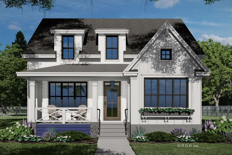 House Plan House Plan #31943 Front Elevation 