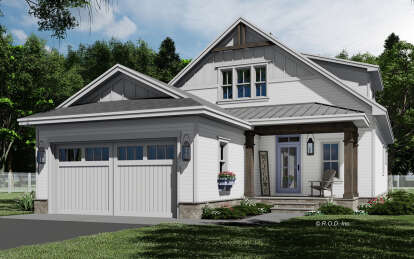 Modern Farmhouse House Plan #098-00426 Elevation Photo