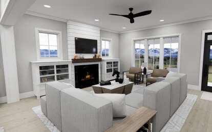Modern Farmhouse House Plan #098-00426 Additional Photo