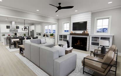 Modern Farmhouse House Plan #098-00426 Additional Photo