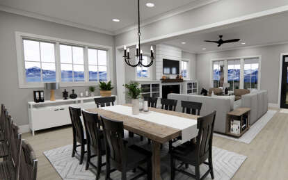 Modern Farmhouse House Plan #098-00426 Additional Photo