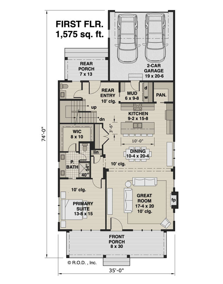 House Plan House Plan #31945 Drawing 1