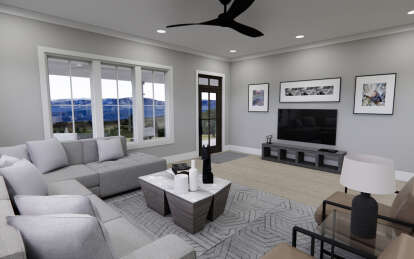 Modern Farmhouse House Plan #098-00428 Additional Photo