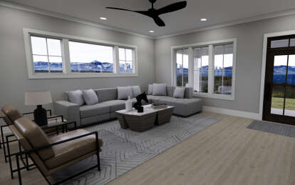 Modern Farmhouse House Plan #098-00428 Additional Photo