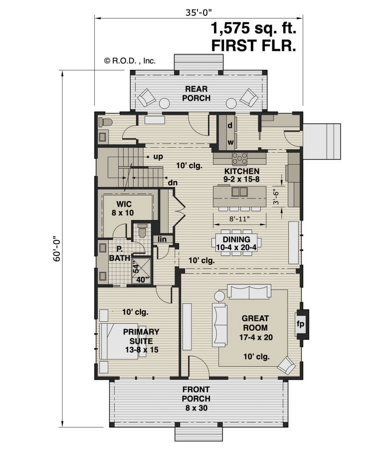 House Plan House Plan #31947 Drawing 1