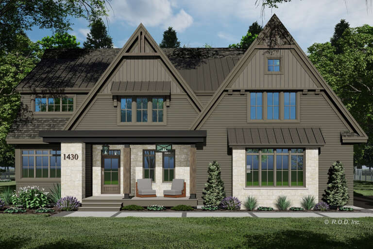 House Plan House Plan #31949 Front Elevation 