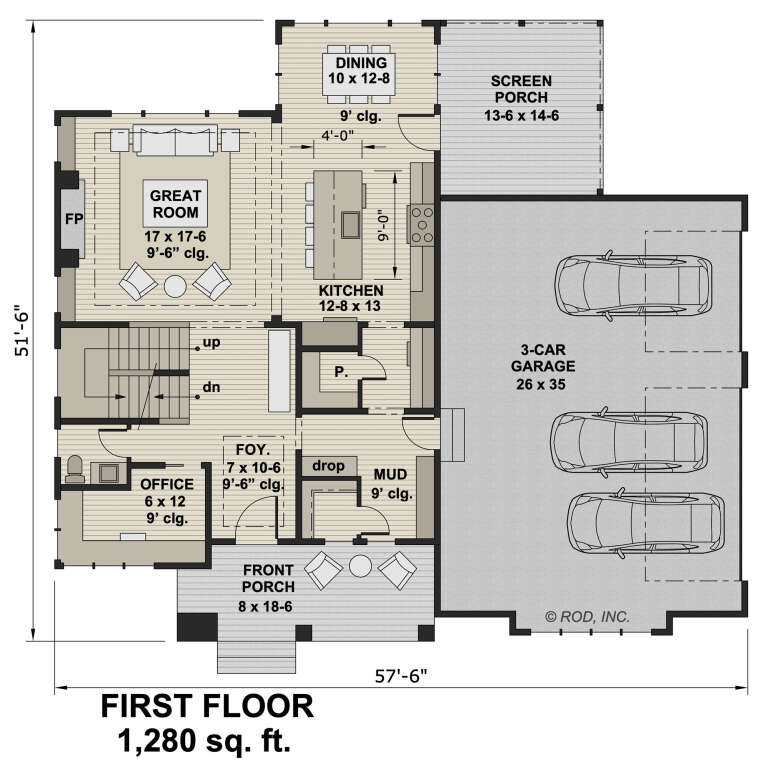 House Plan House Plan #31949 Drawing 1