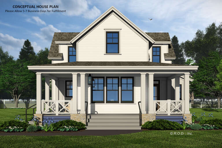 House Plan House Plan #31951 Front Elevation 