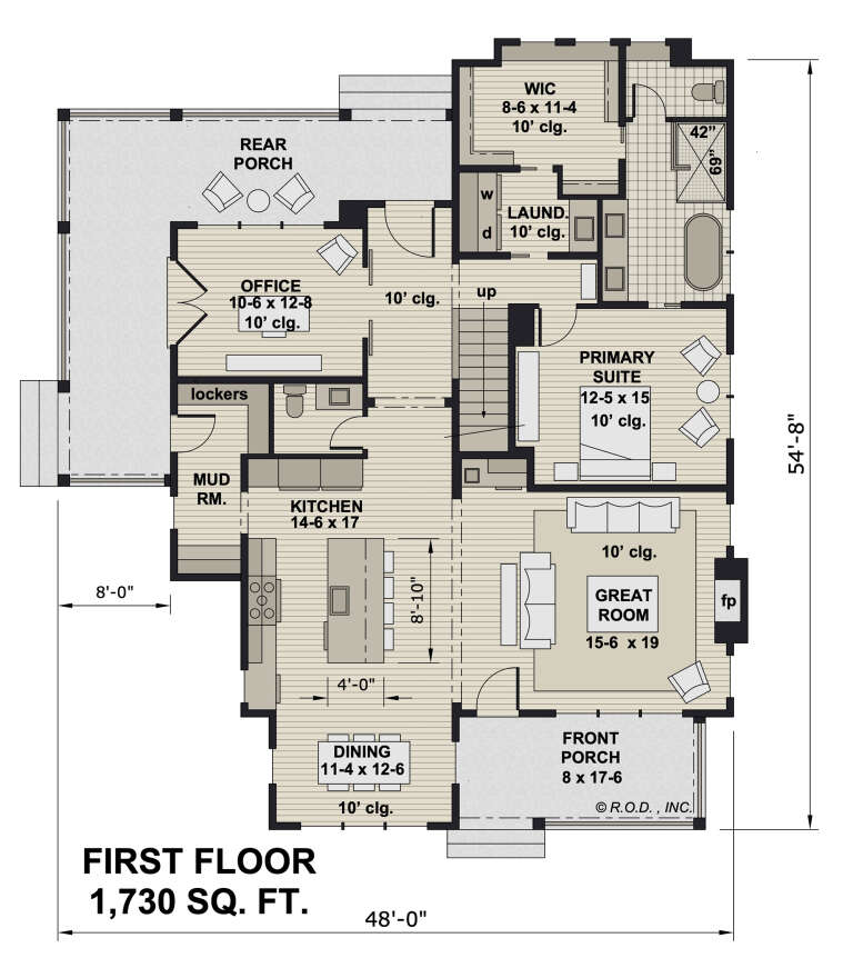 House Plan House Plan #31953 Drawing 1