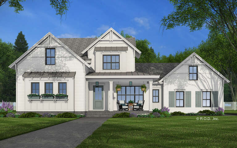House Plan House Plan #31954 Front Elevation 