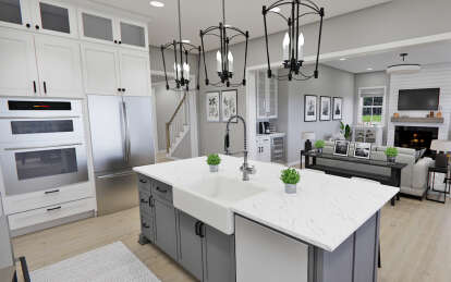 Modern Farmhouse House Plan #098-00436 Additional Photo