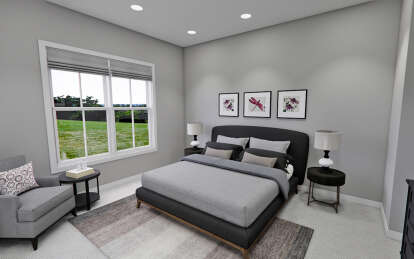 Modern Farmhouse House Plan #098-00437 Additional Photo