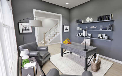 Modern Farmhouse House Plan #098-00437 Additional Photo