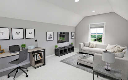 Modern Farmhouse House Plan #098-00437 Additional Photo