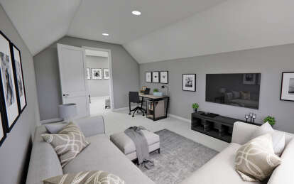 Modern Farmhouse House Plan #098-00437 Additional Photo
