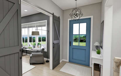 Modern Farmhouse House Plan #098-00437 Additional Photo