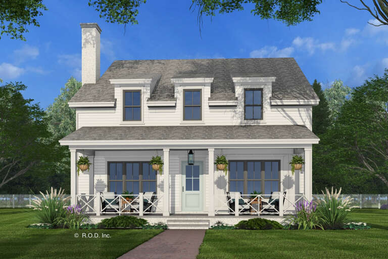 House Plan House Plan #31958 Front Elevation 