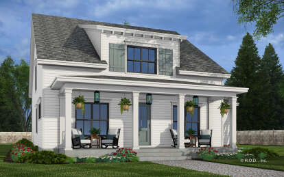 Modern Farmhouse House Plan #098-00442 Elevation Photo