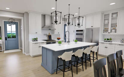 Modern Farmhouse House Plan #098-00442 Additional Photo