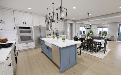 Modern Farmhouse House Plan #098-00442 Additional Photo