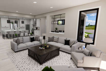 Contemporary House Plan #098-00445 Additional Photo
