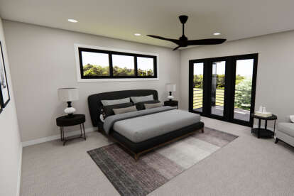 Contemporary House Plan #098-00445 Additional Photo