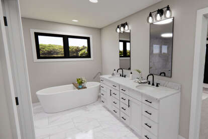 Contemporary House Plan #098-00445 Additional Photo