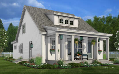 Modern Farmhouse House Plan #098-00446 Elevation Photo
