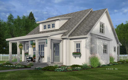 Modern Farmhouse House Plan #098-00446 Elevation Photo