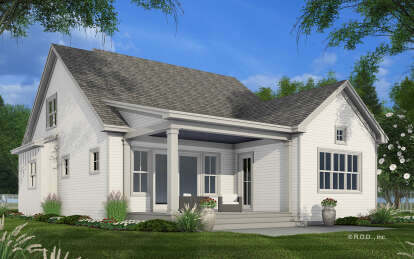 Modern Farmhouse House Plan #098-00446 Elevation Photo