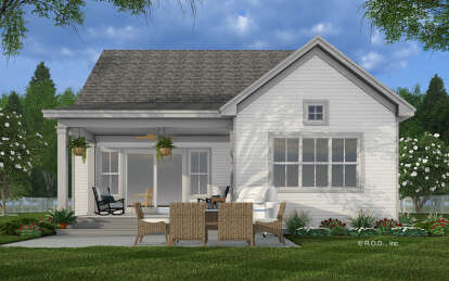 Modern Farmhouse House Plan #098-00447 Elevation Photo