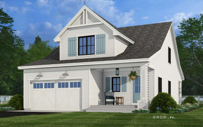 Modern Farmhouse House Plan #098-00449 Elevation Photo