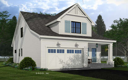 Modern Farmhouse House Plan #098-00449 Elevation Photo