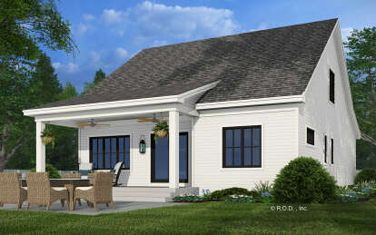 Modern Farmhouse House Plan #098-00449 Elevation Photo