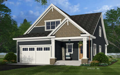 Modern Farmhouse House Plan #098-00450 Elevation Photo