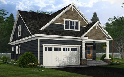Modern Farmhouse House Plan #098-00450 Elevation Photo