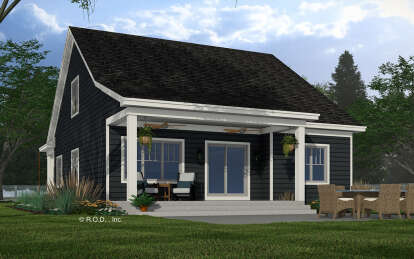 Modern Farmhouse House Plan #098-00450 Elevation Photo