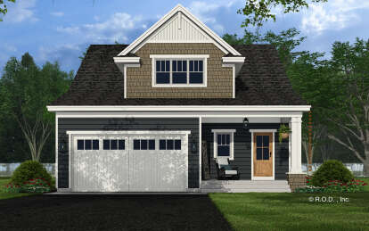 Modern Farmhouse House Plan #098-00451 Elevation Photo
