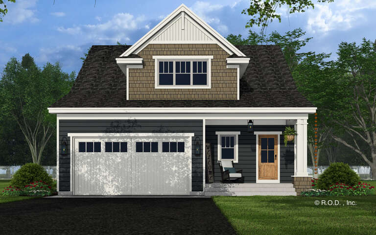 House Plan House Plan #31969 Front Elevation 