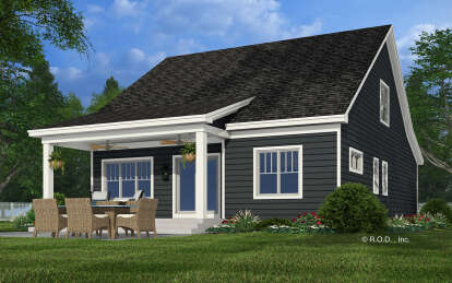 Modern Farmhouse House Plan #098-00451 Elevation Photo