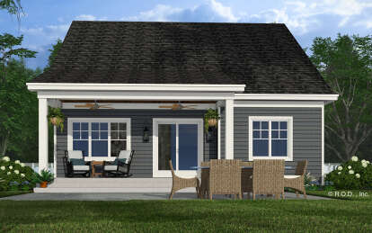 Modern Farmhouse House Plan #098-00452 Elevation Photo