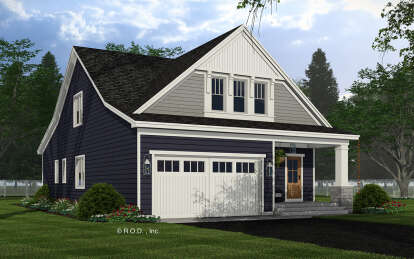 Modern Farmhouse House Plan #098-00456 Elevation Photo