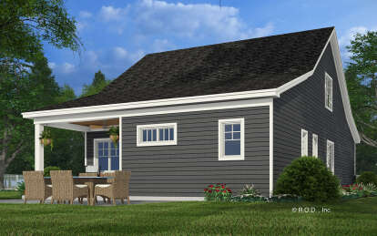Craftsman House Plan #098-00457 Elevation Photo