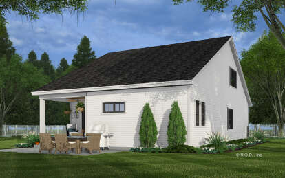 Modern Farmhouse House Plan #098-00458 Elevation Photo
