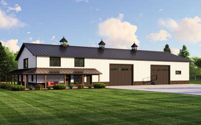 Barn House Plan #5032-00317 Elevation Photo
