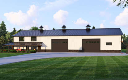 Barn House Plan #5032-00317 Elevation Photo