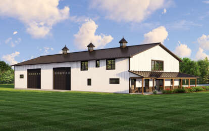 Barn House Plan #5032-00317 Elevation Photo