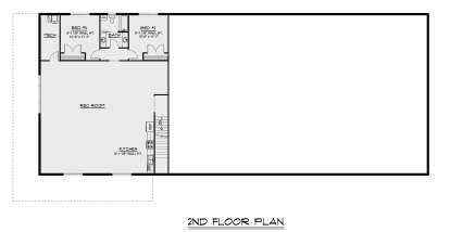 Second Floor for House Plan #5032-00317