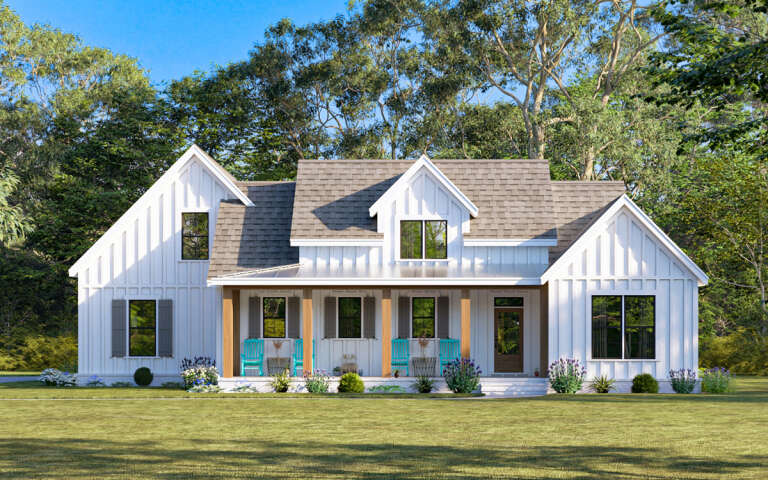 House Plan House Plan #31980 Front Elevation 