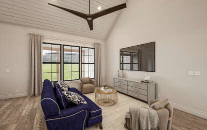 Modern Farmhouse House Plan #009-00419 Additional Photo